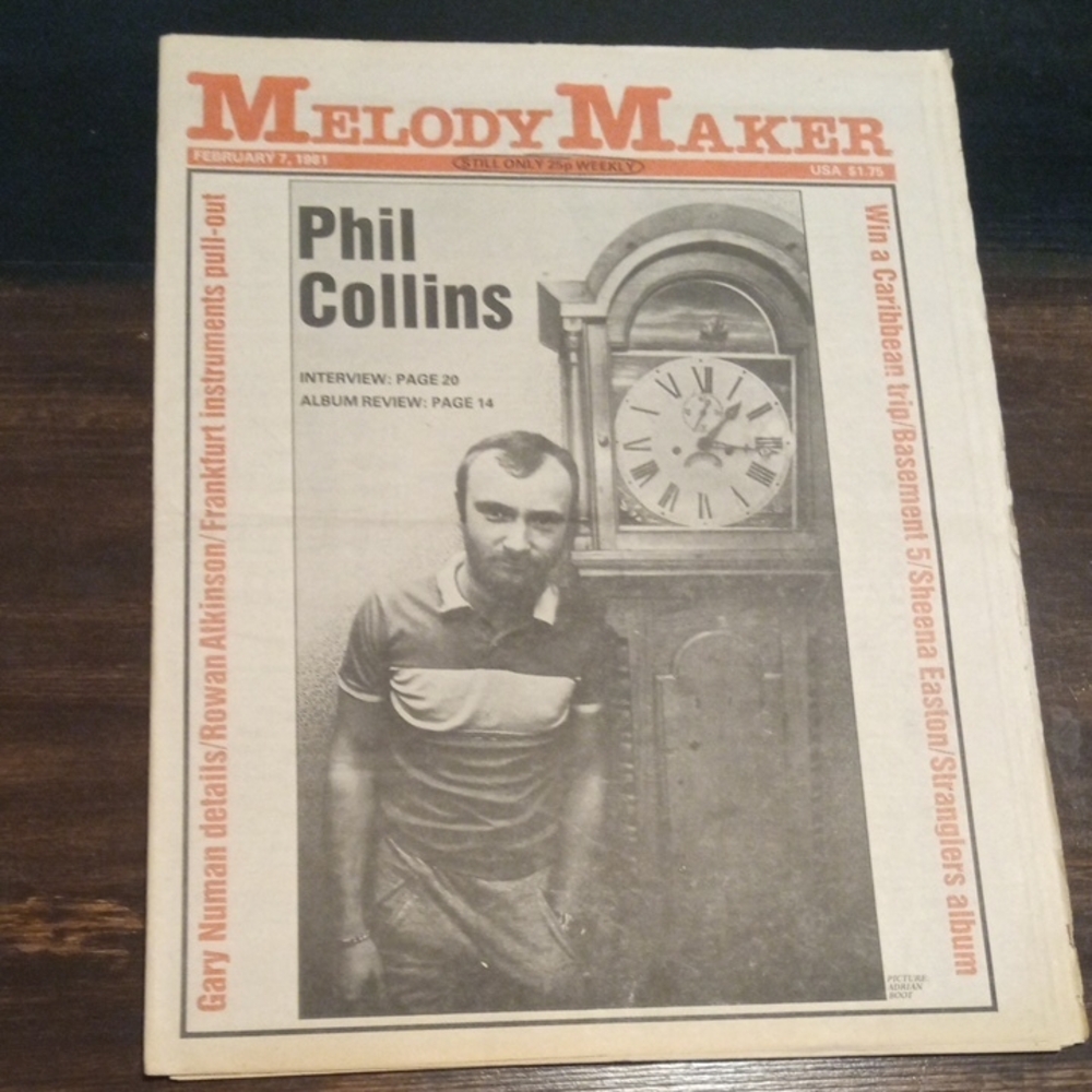 Melody Maker Vintage Coffee Table Book